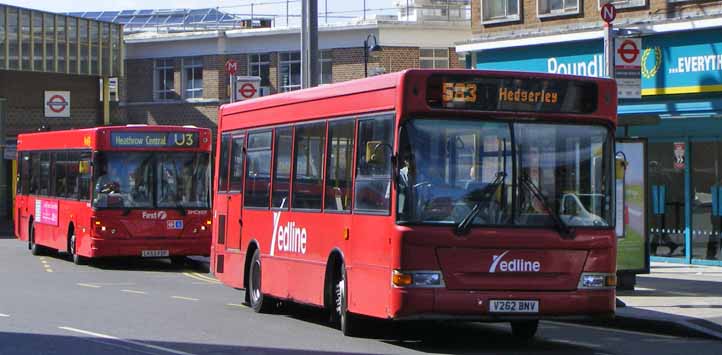 Redline Dennis Dart MPD V262BNV Uxbridge